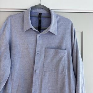 lululemon athletica Sky Blue Button Down Shirt